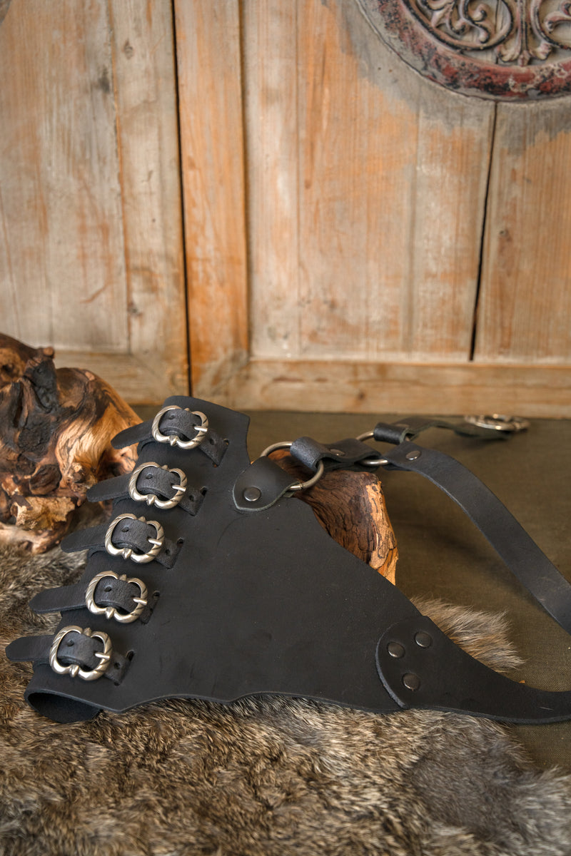 Rapier baldric, 16th-17th century, black