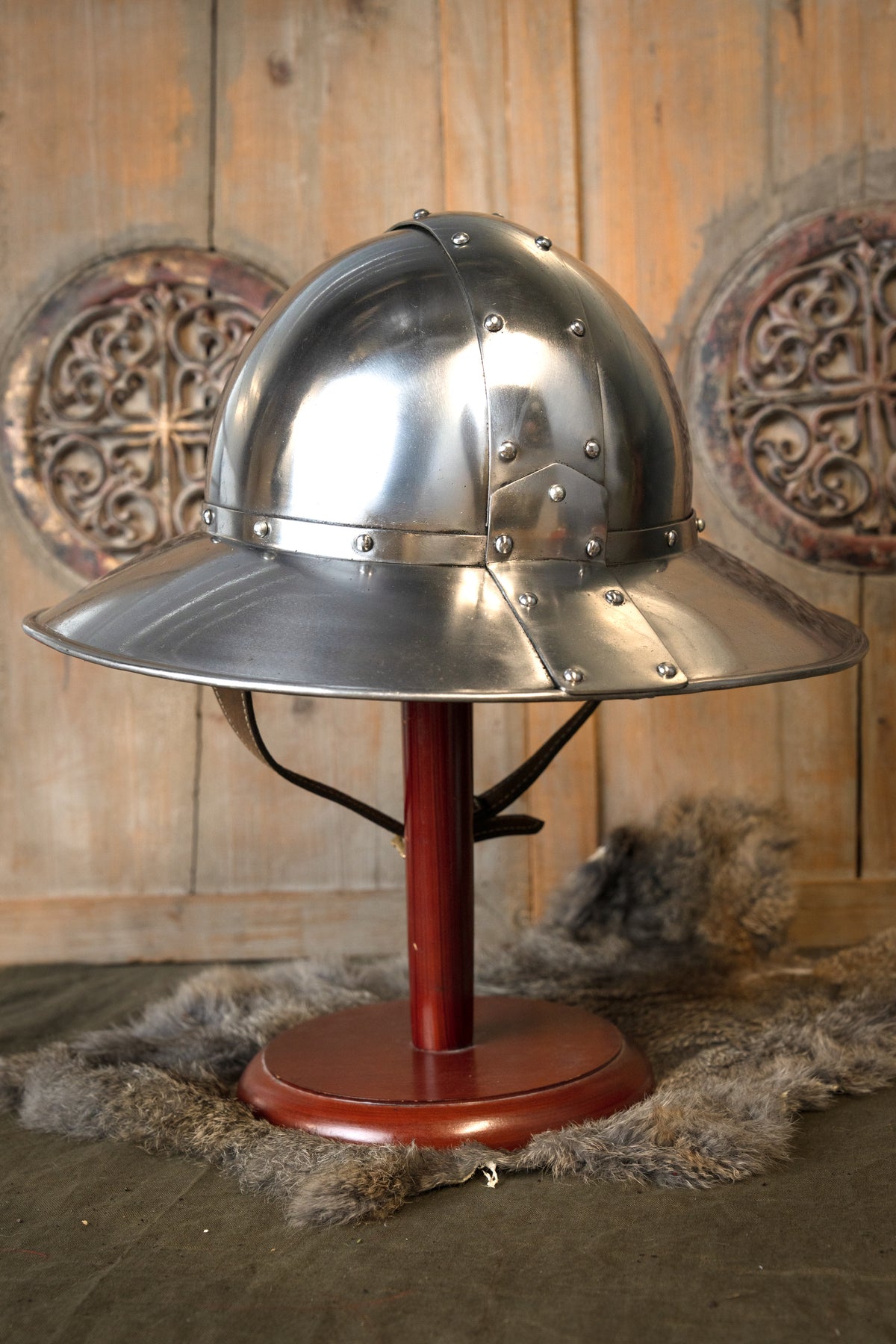 14th–15th century kettle hat Crispin, 1.6 mm