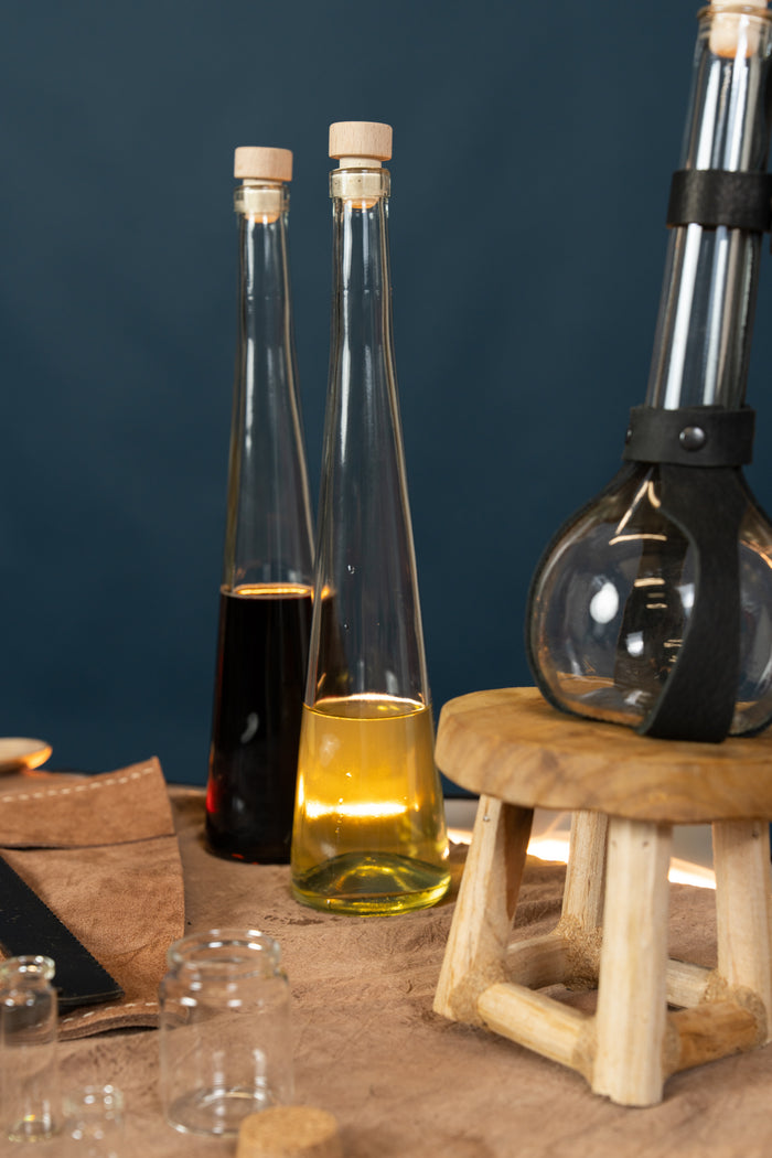 Glass bottle 500 ml with cork