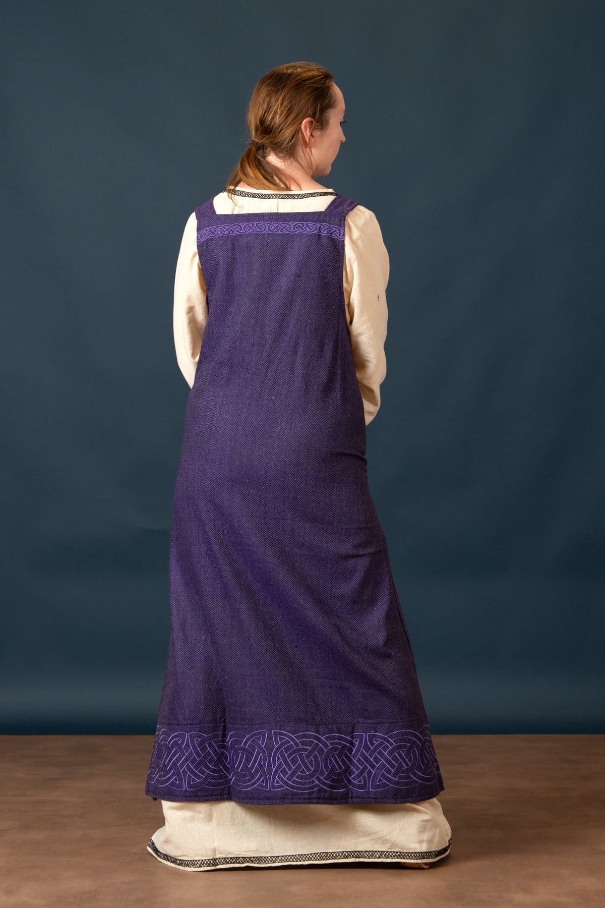 Hangeroc Alva herringbone motif lilac