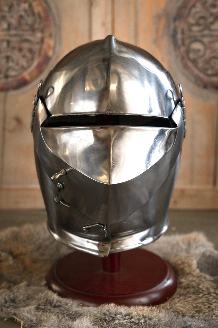 15th century armet Avant armor, 2 mm (battle-ready)