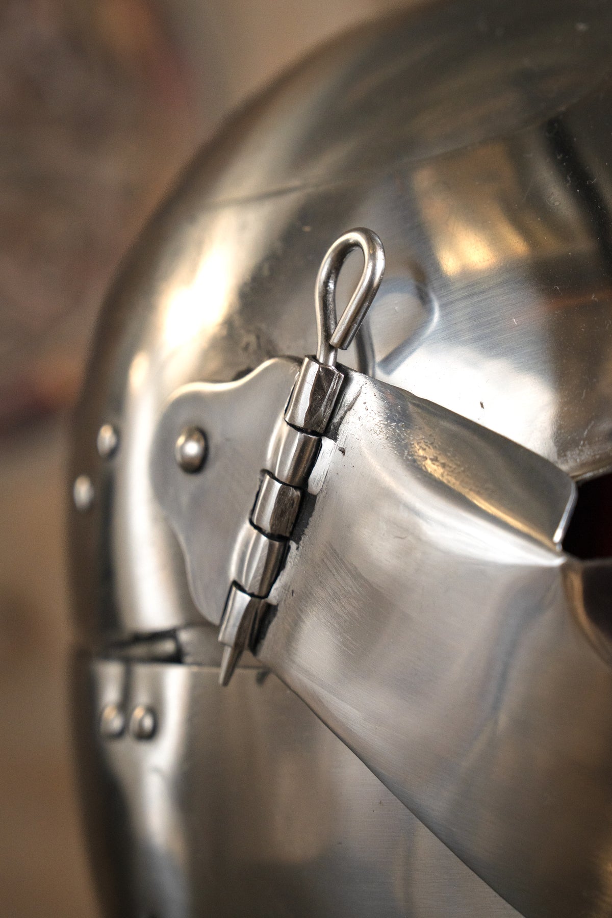 15th century armet Avant armor, 2 mm (battle-ready)