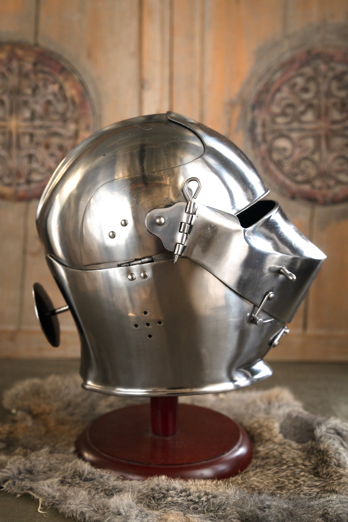 15th century armet Avant armor, 2 mm (battle-ready)