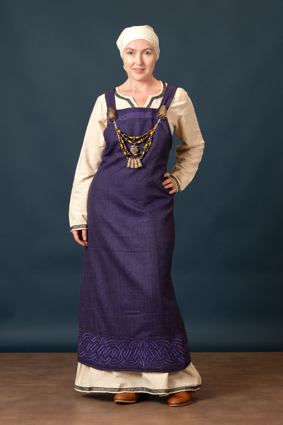 Hangeroc Alva herringbone motif lilac