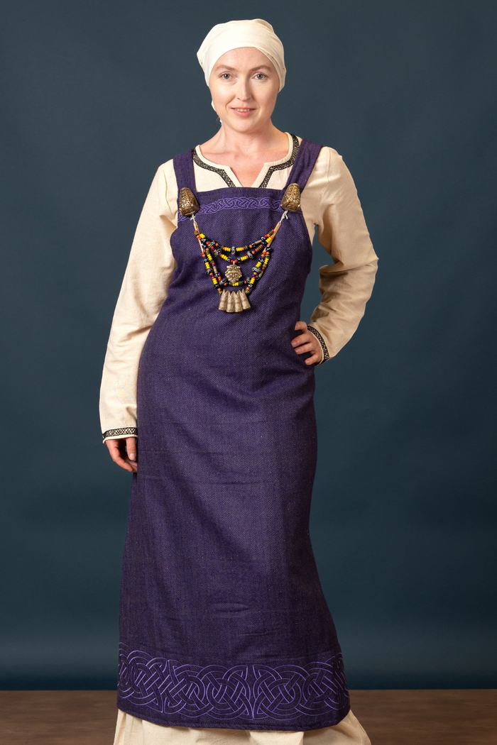 Hangeroc Alva herringbone motif lilac