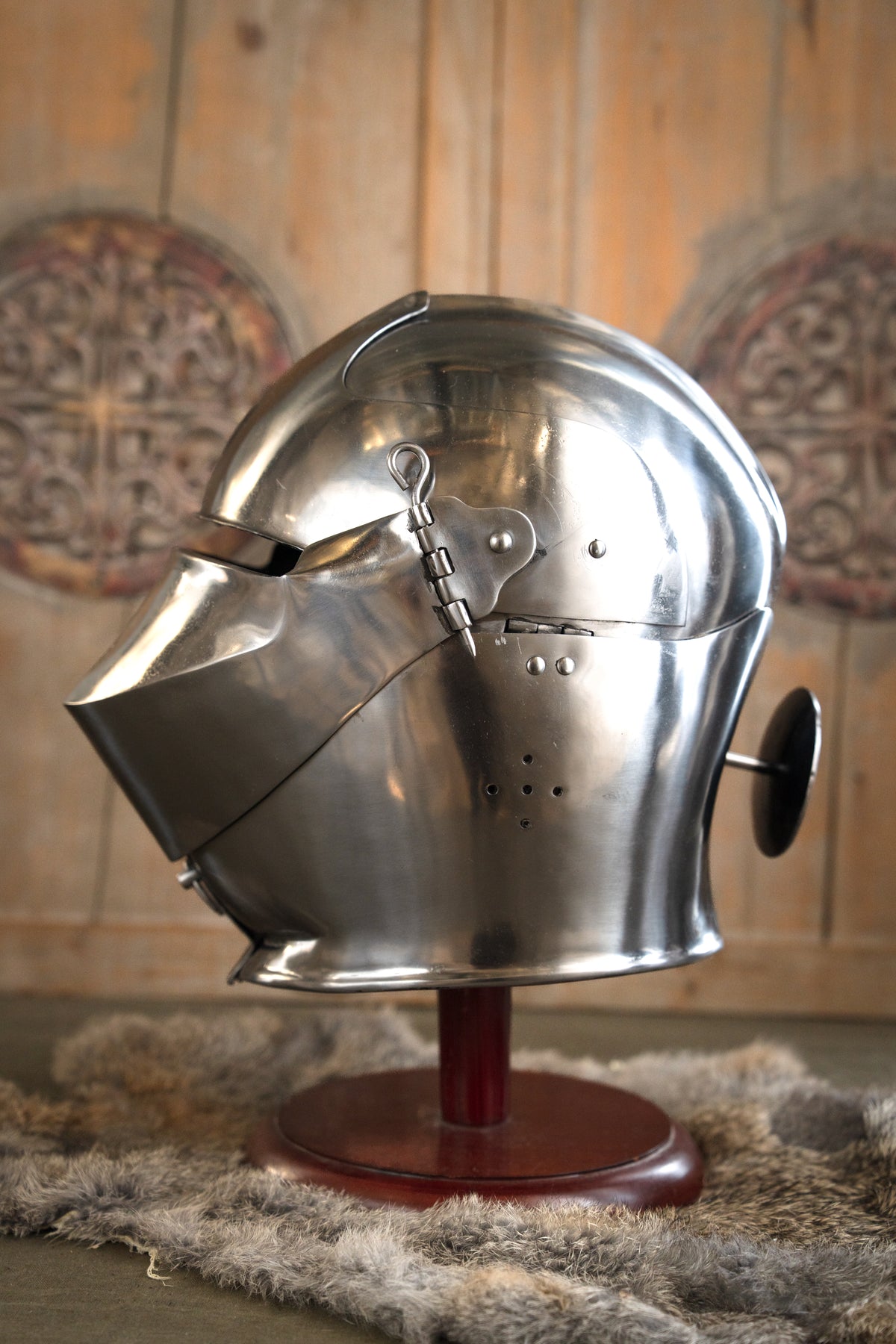 15th century armet Avant armor, 2 mm (battle-ready)
