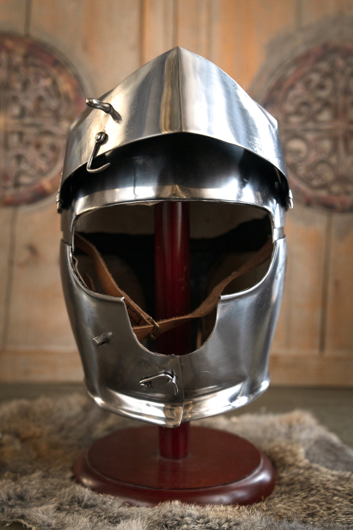 15th century armet Avant armor, 2 mm (battle-ready)