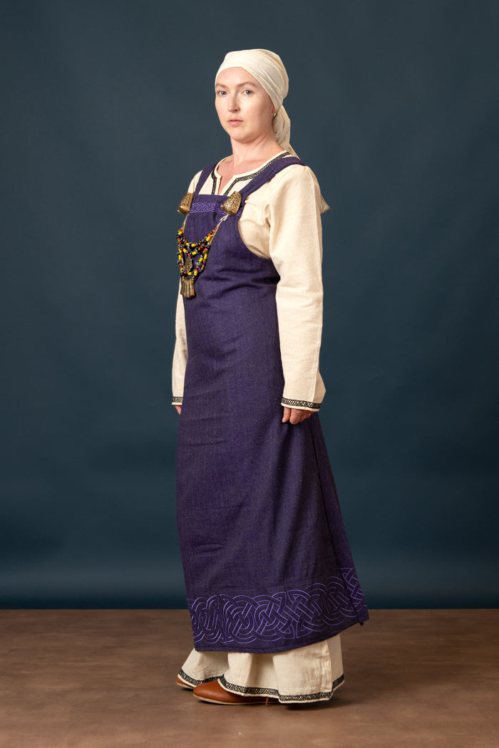 Early medieval dress Aelswith, natural