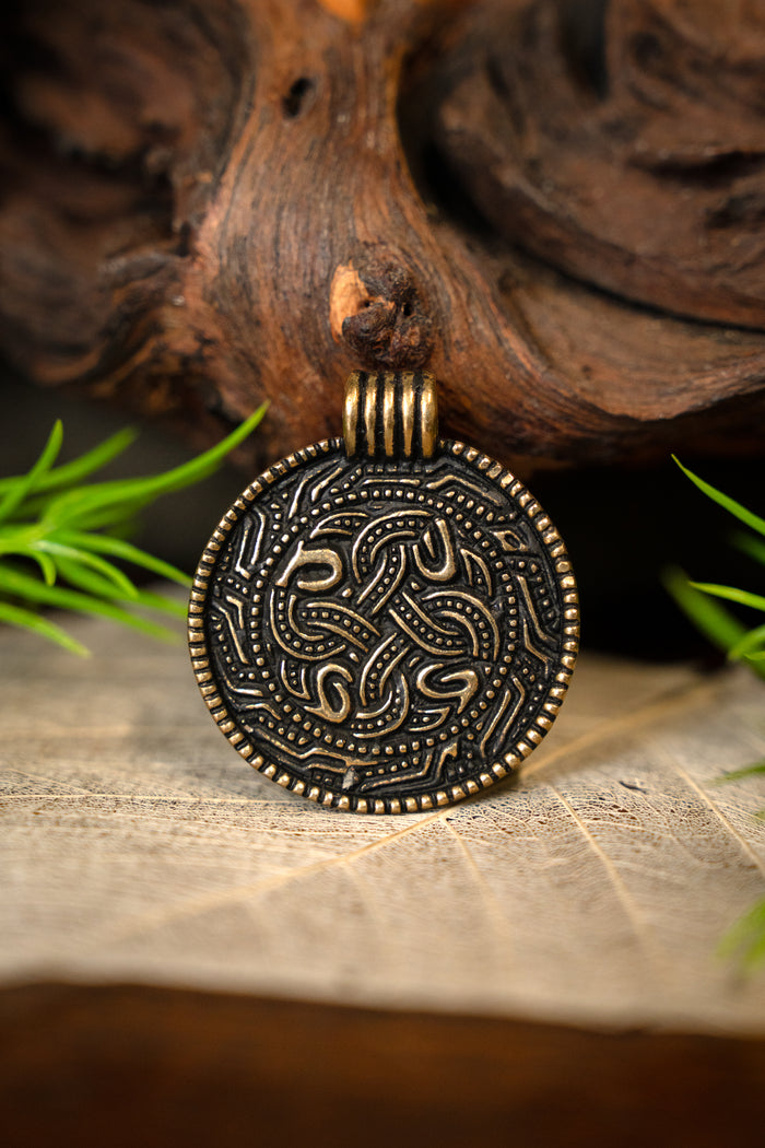Anglo-Saxon shield amulet London, bronze