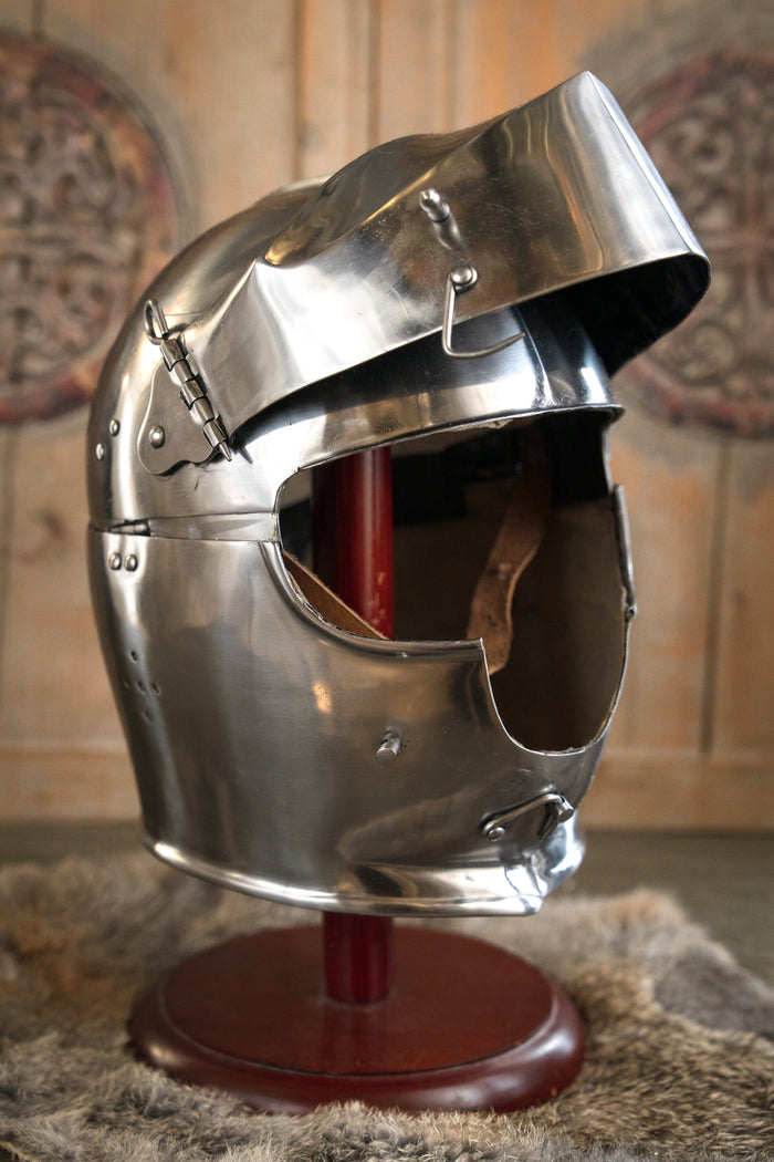15th century armet Avant armor, 2 mm (battle-ready)