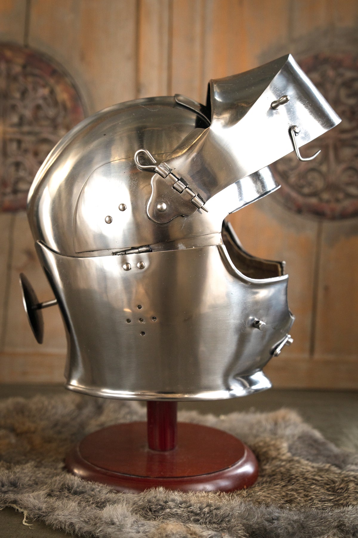 15th century armet Avant armor, 2 mm (battle-ready)