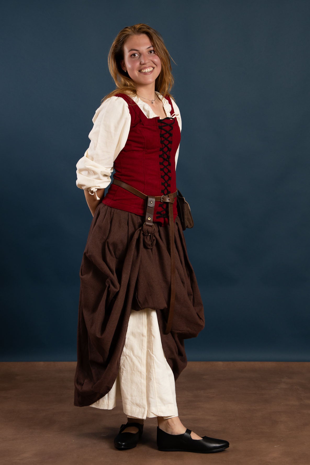 Skirt Anna, Brown