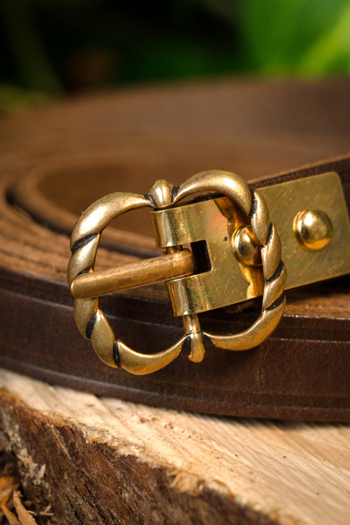 Medieval belt Neville, 150 cm, brown