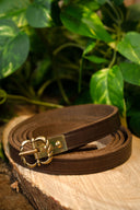 Mittelalterlicher Gürtel Neville, 150 cm, braun