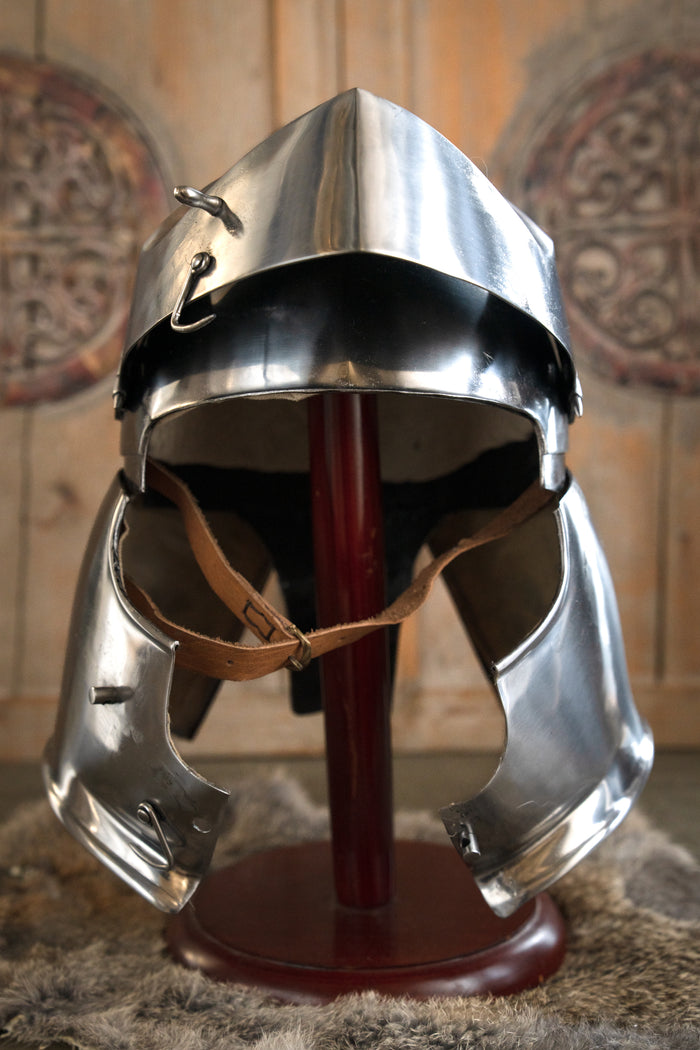 15th century armet Avant armor, 2 mm (battle-ready)