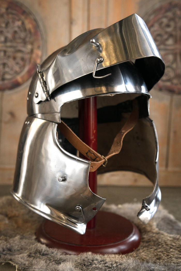 15th century armet Avant armor, 2 mm (battle-ready)