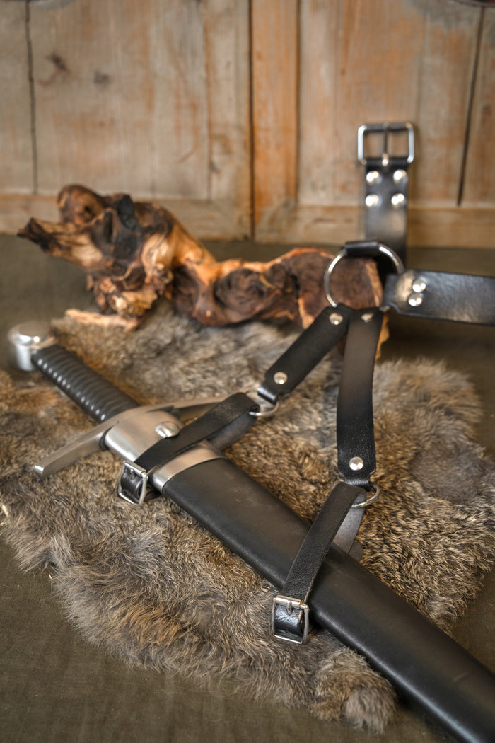 Traditional medieval swordbelt