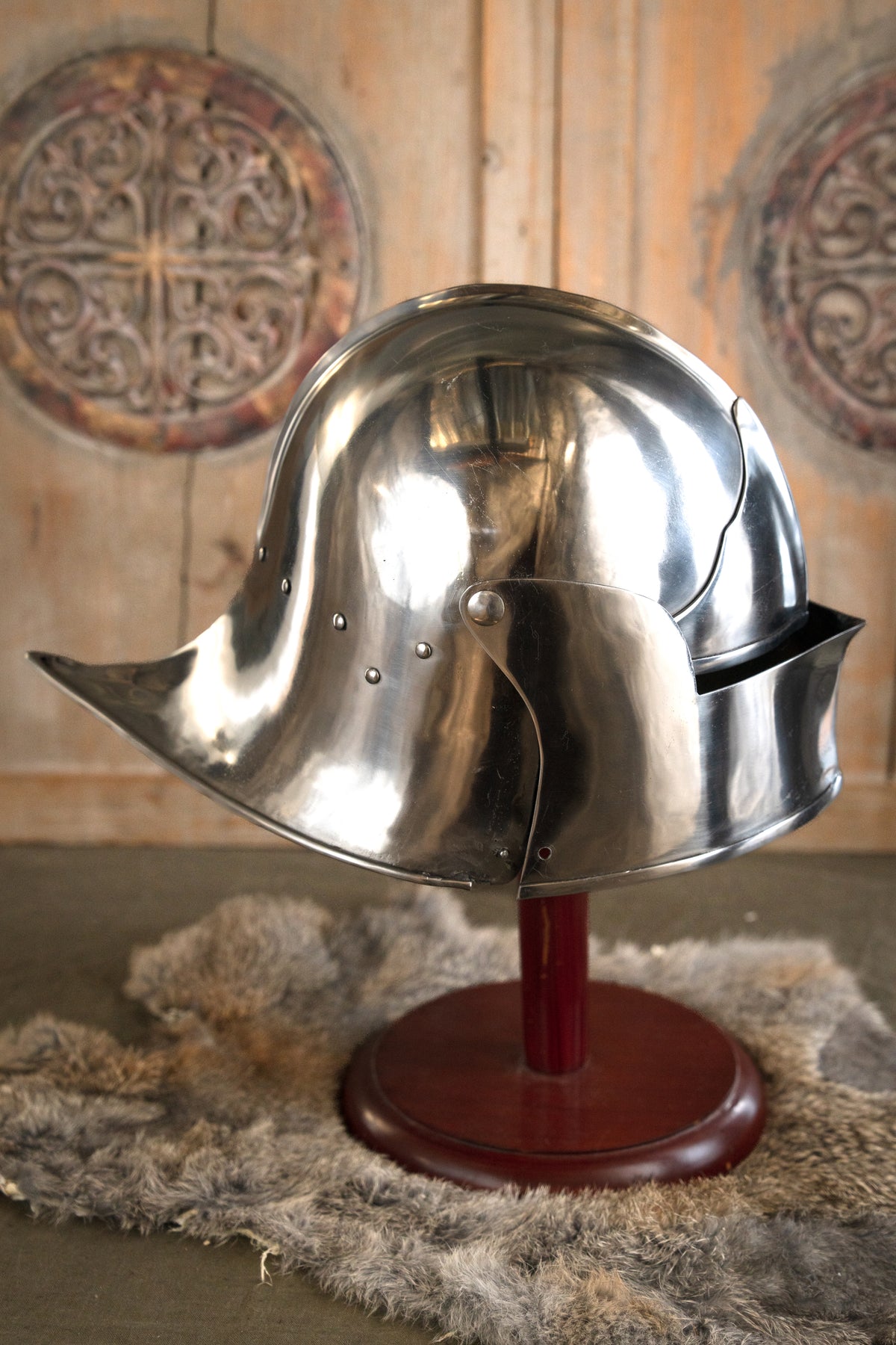 Burgundian sallet, 1.6 mm