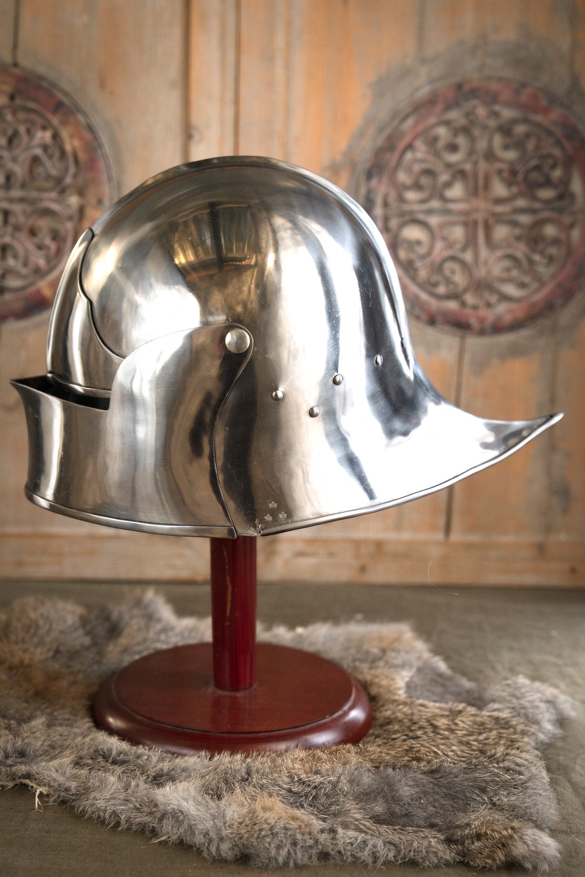 Burgundian sallet, 1.6 mm