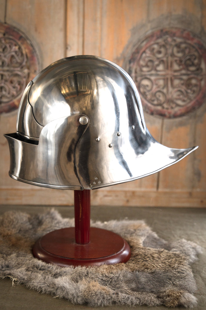 Burgundian sallet, 1.6 mm