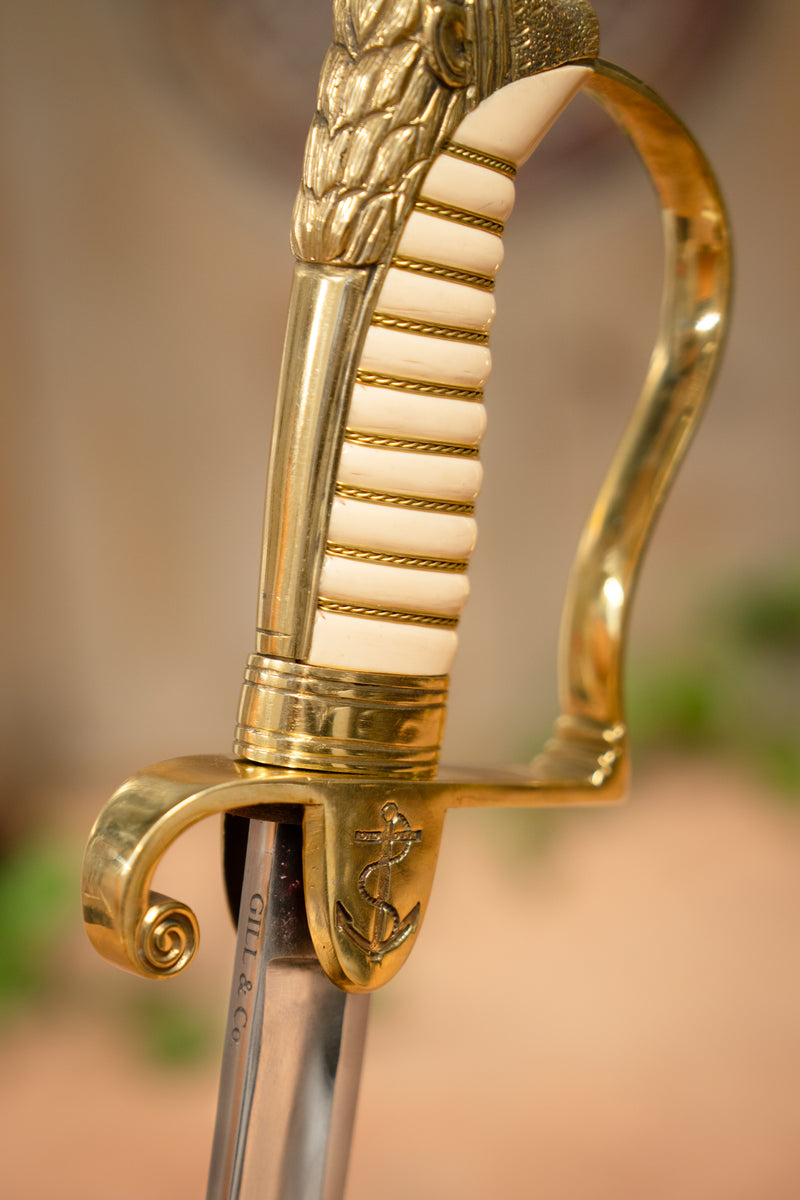 Horatio Nelson sword, semi-scherp