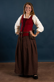 Skirt Anna, Brown