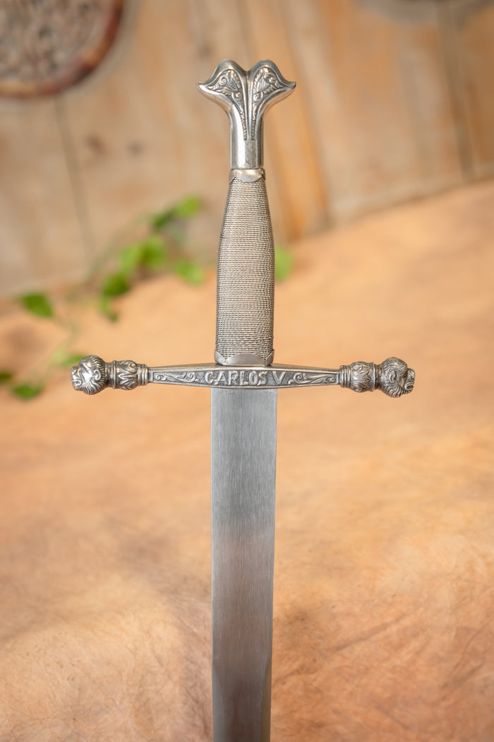 Charles V sword L, semi-sharp