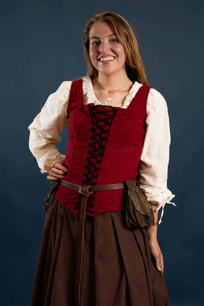Renaissance blouse Anne, natural