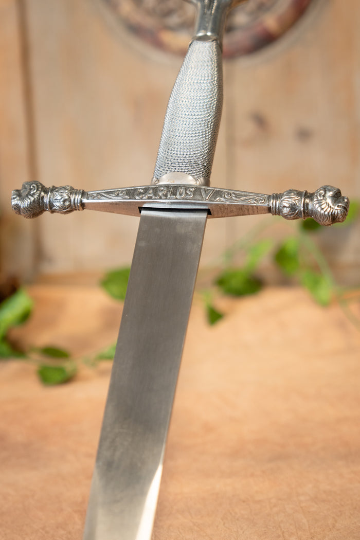 Charles V sword L, semi-sharp