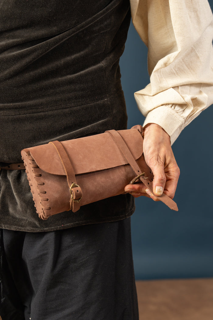 Medieval bag Reims, light brown
