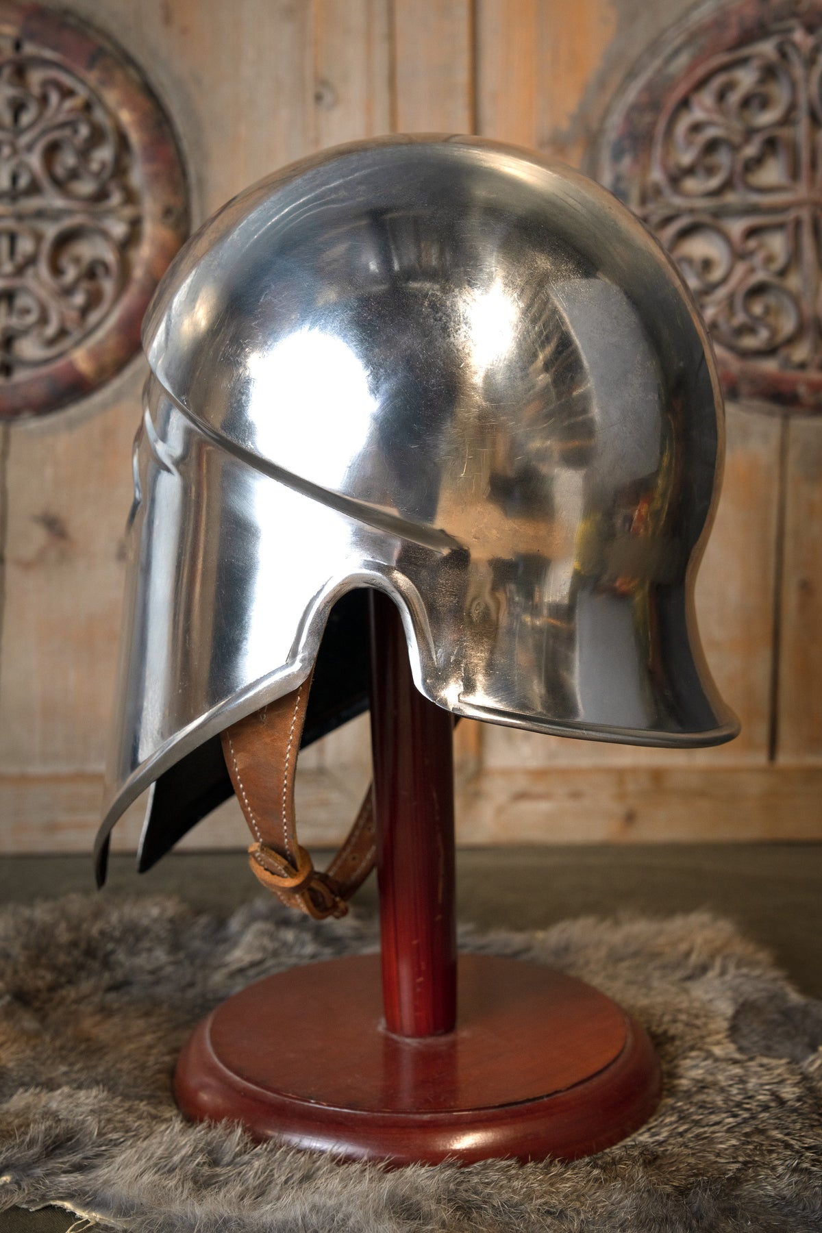 Greek hoplite helmet, 1-1.2 mm