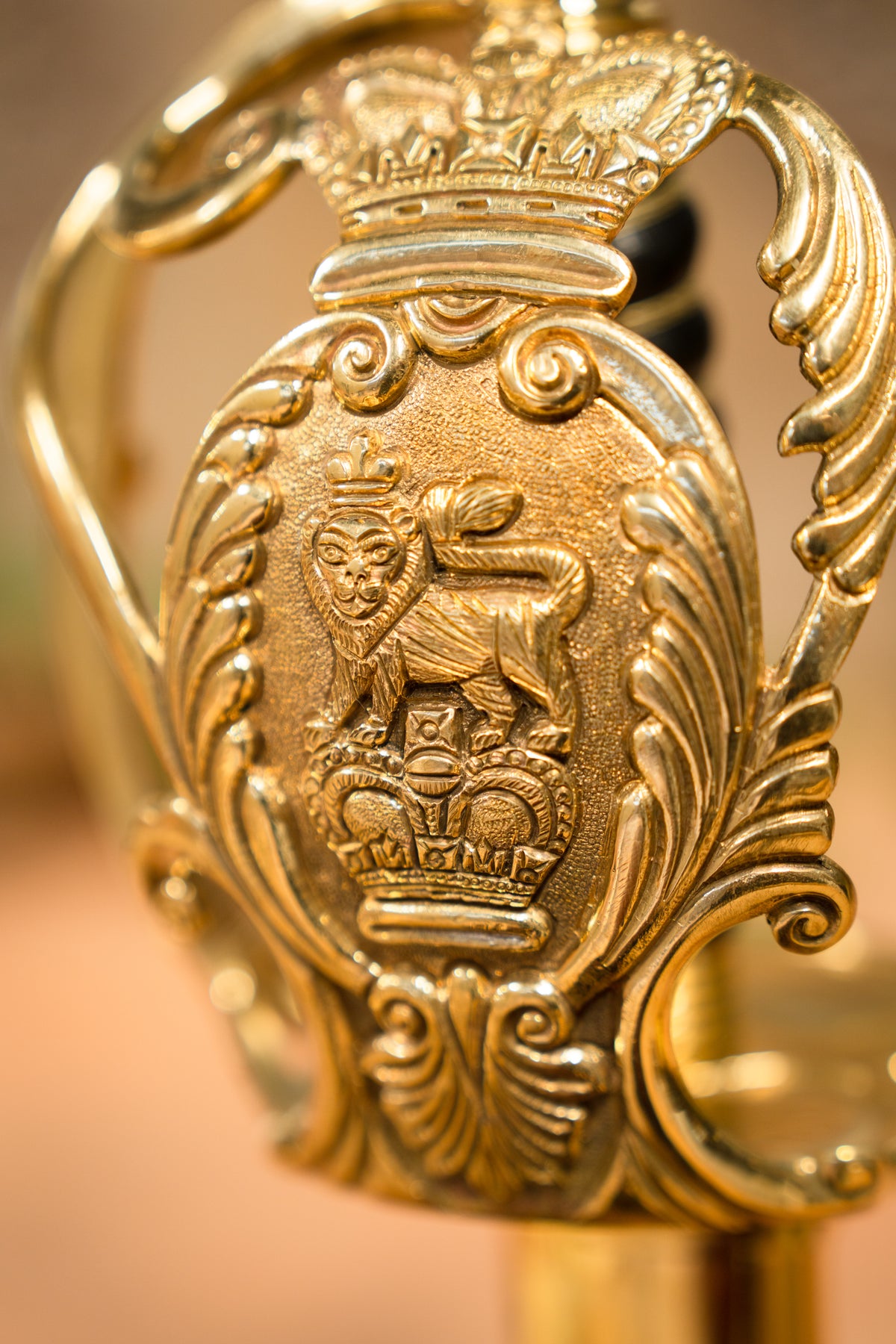 Household Cavalry officer backsword, semi-sharp
