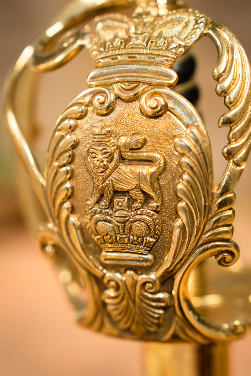 Backsword da ufficiale della Household Cavalry, semi-affilata