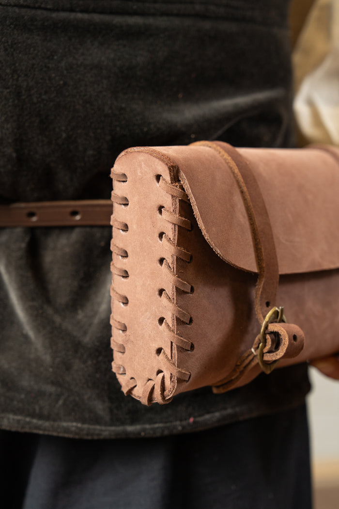 Medieval bag Reims, light brown