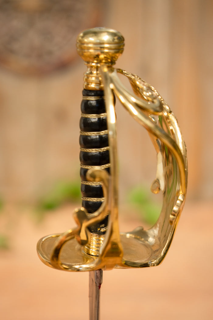 Household Cavalry officer backsword, semi-sharp