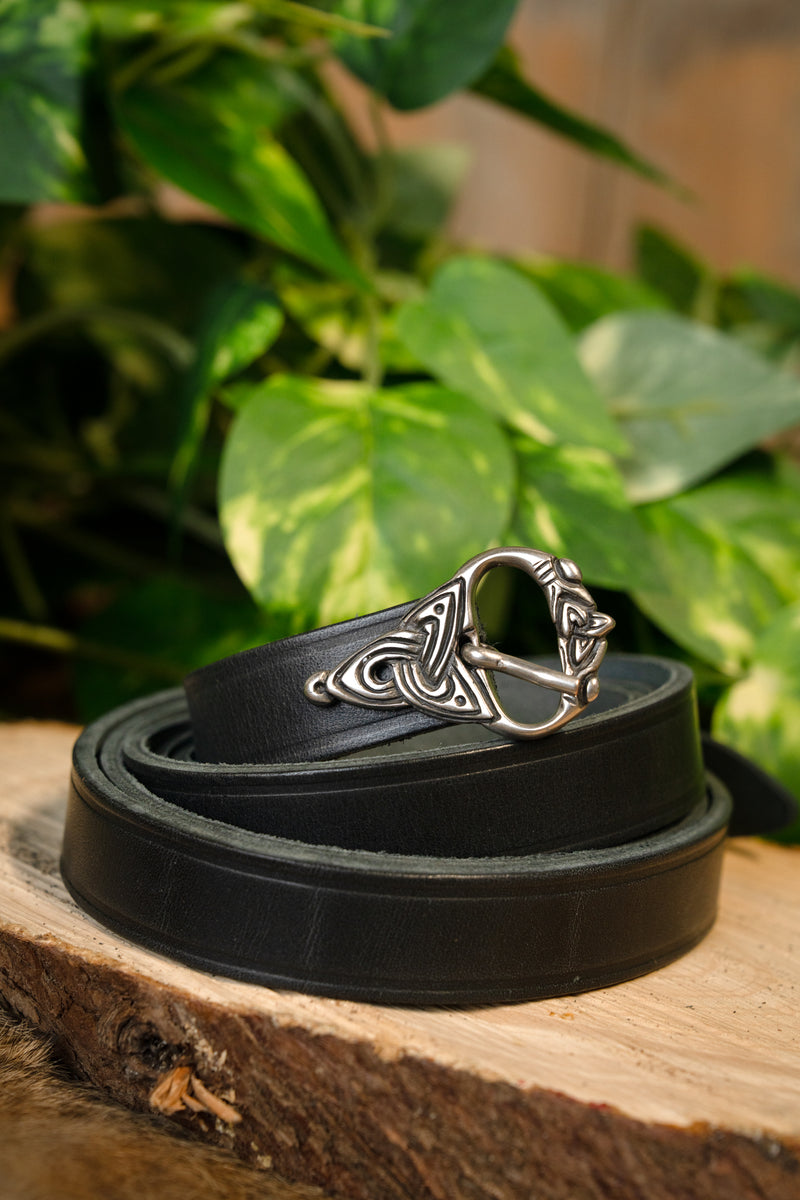 Ceinture viking du IXe siècle, argenté, 165 cm