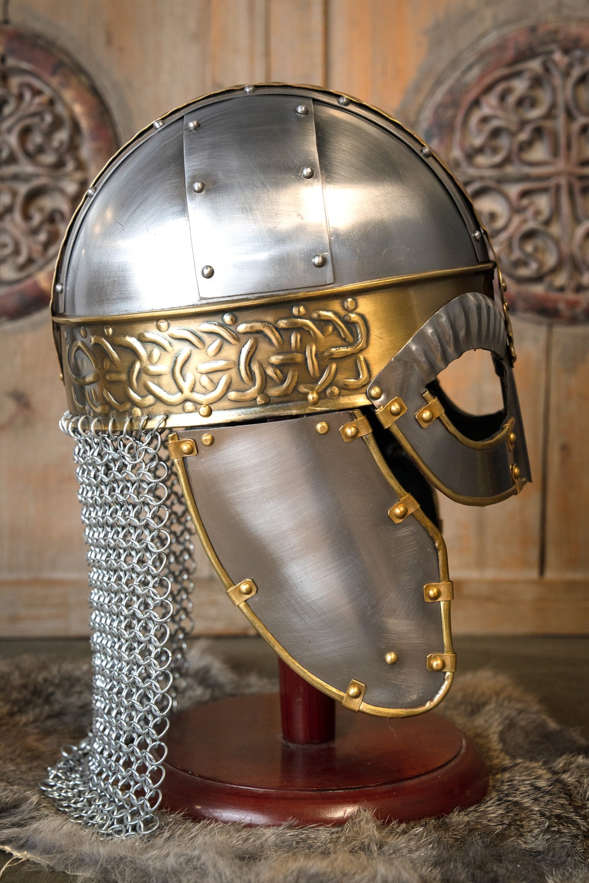 Viking helmet Beowulf, 1-1.2 mm