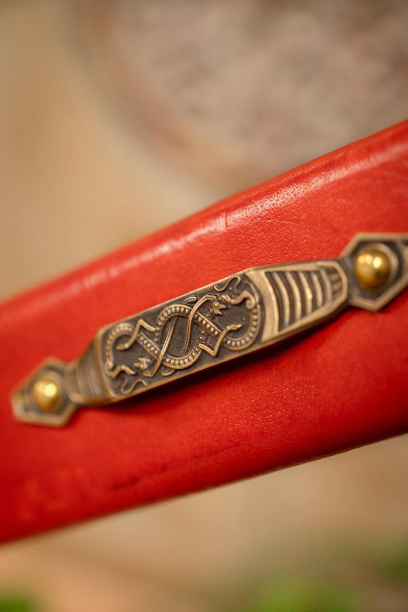 Spada vichinga del IX secolo Haithabu, semi-affilata