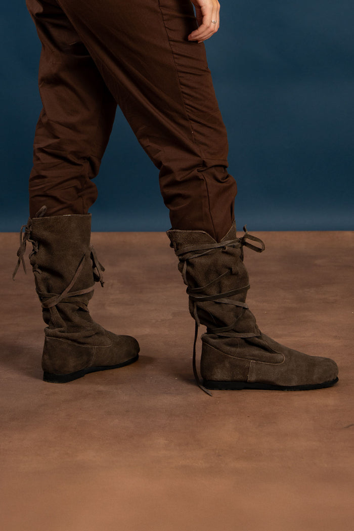 Suede boots Rolf, brown