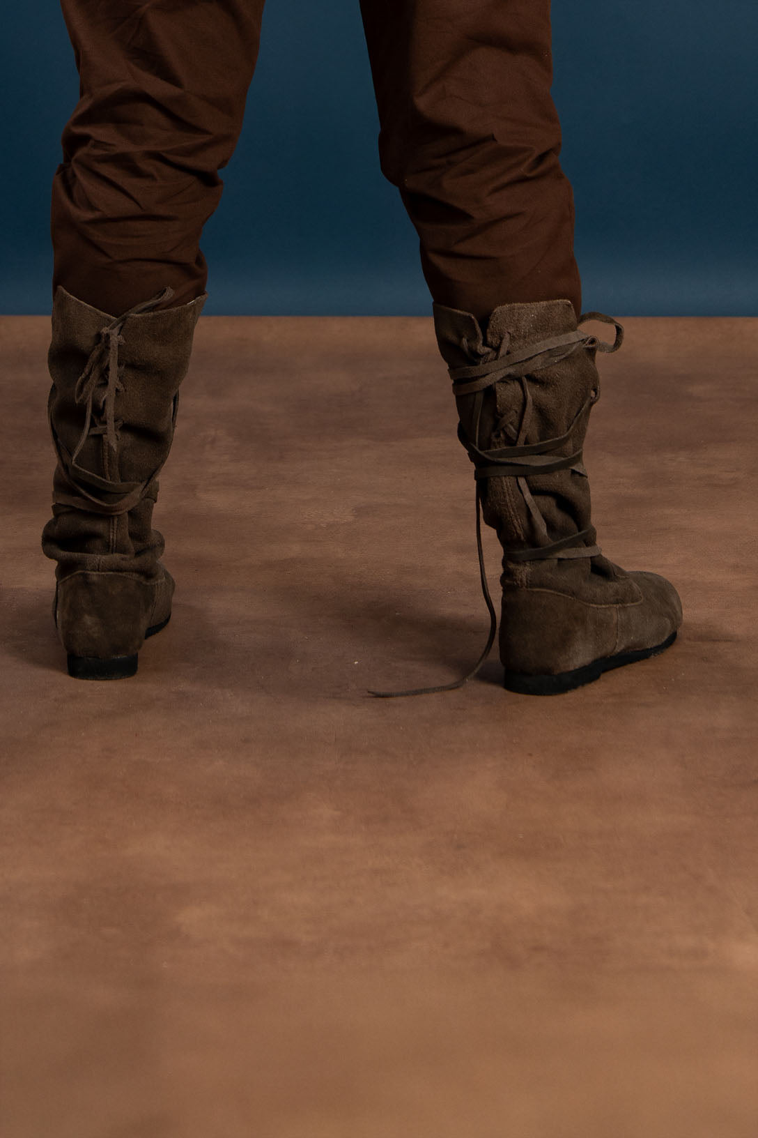 Suede boots Rolf, brown