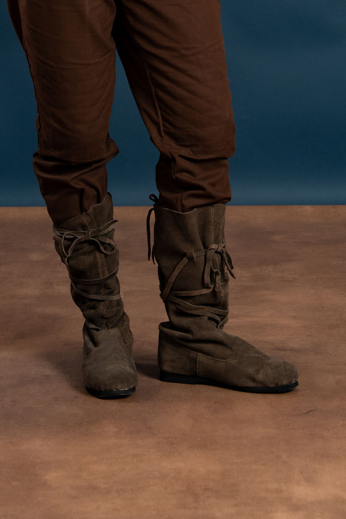 Suede boots Rolf, brown