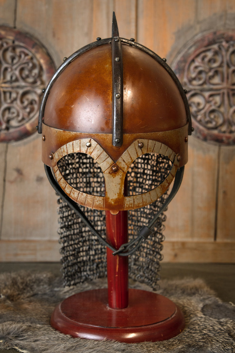 Casco Gjermundbu oscuro, 2 mm (battle-ready)