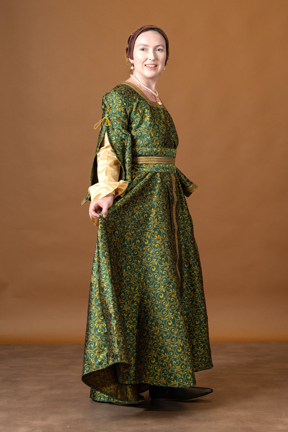 Aquitania bliaut - Green