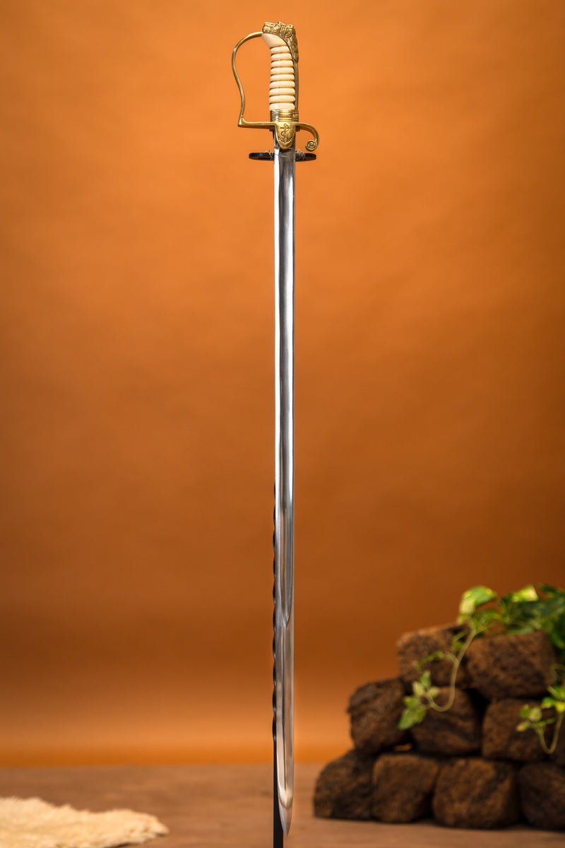 Horatio Nelson sword, semi-scherp