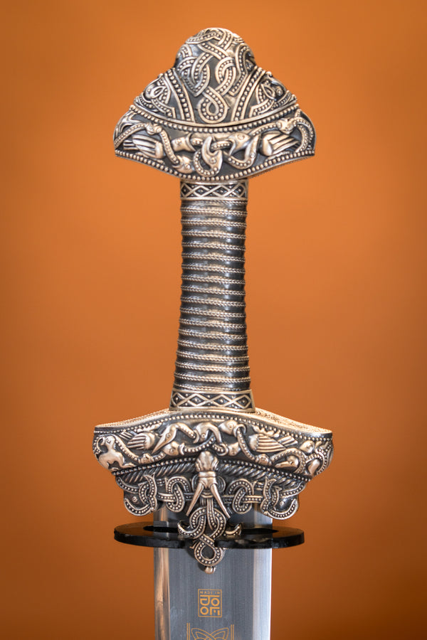 Viking Dybek sword deluxe, semi-sharp