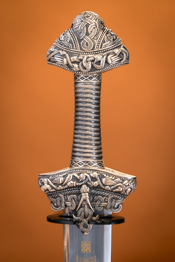 Viking Dybek sword deluxe, semi-sharp
