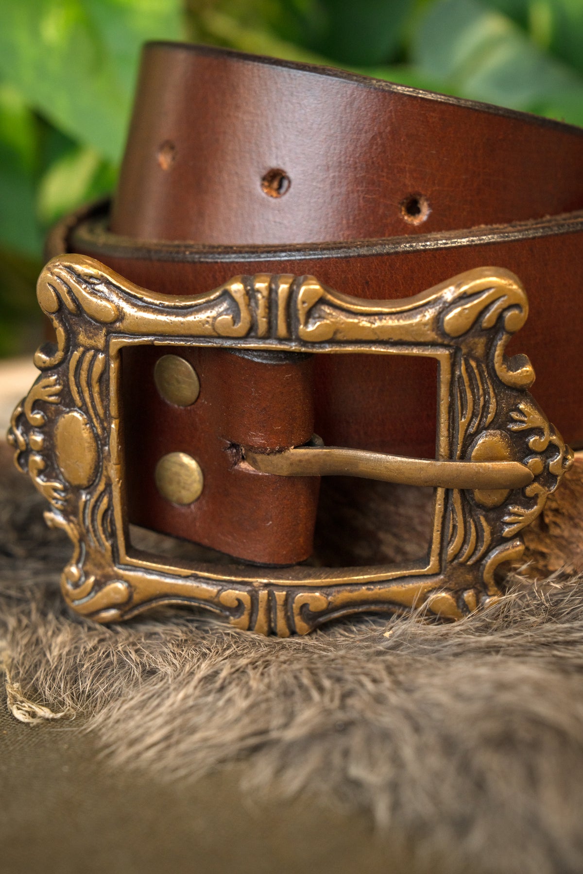 Pirate belt Nassau, brown, 148 cm