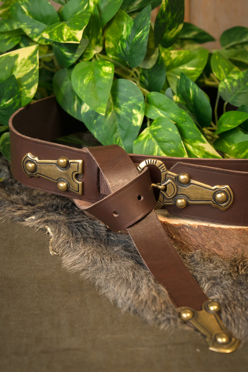Ceinture germanique, 6ème siècle, brun