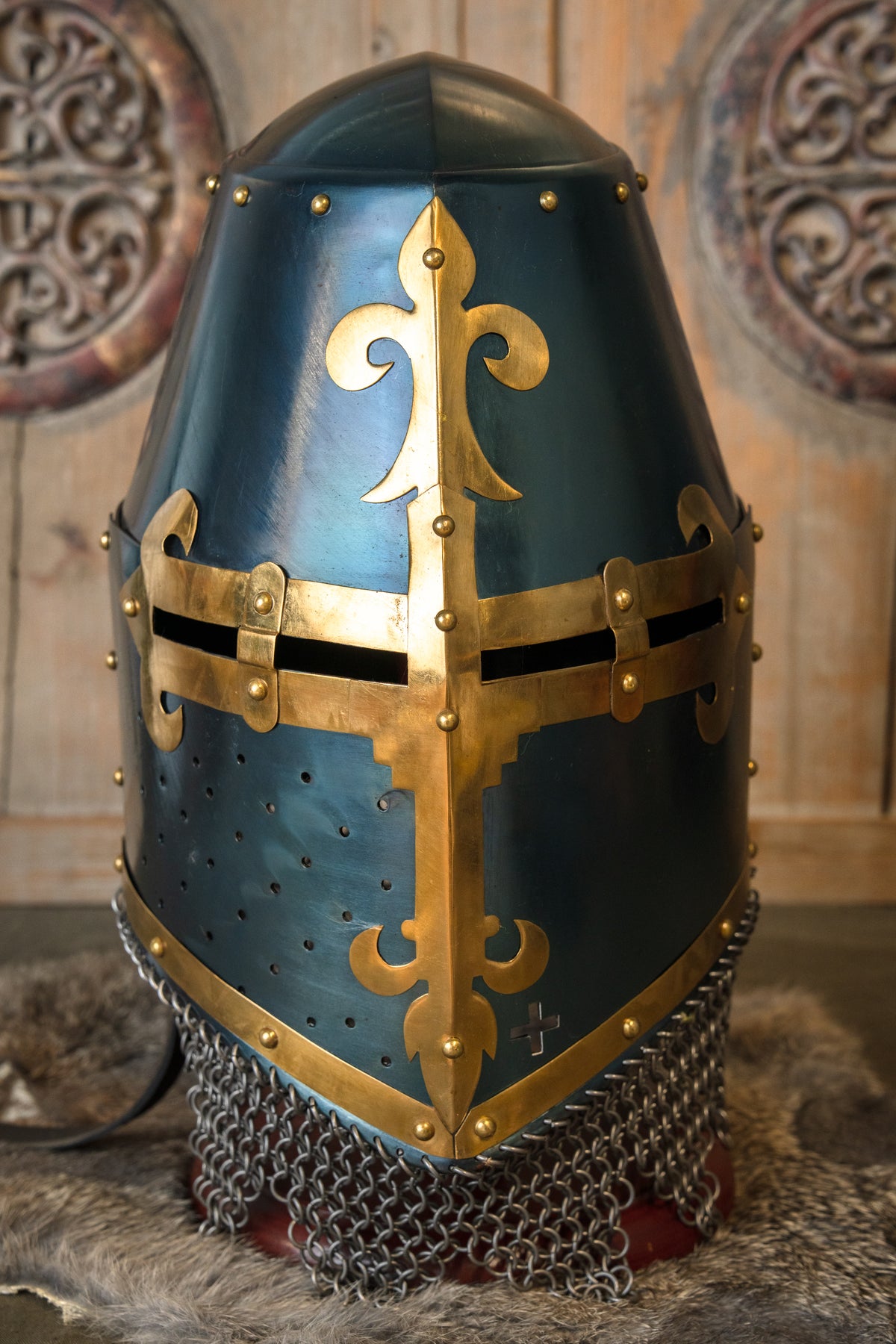 Great helmet Germanisches Nationalmuseum, ca. 1375, 1.6 mm