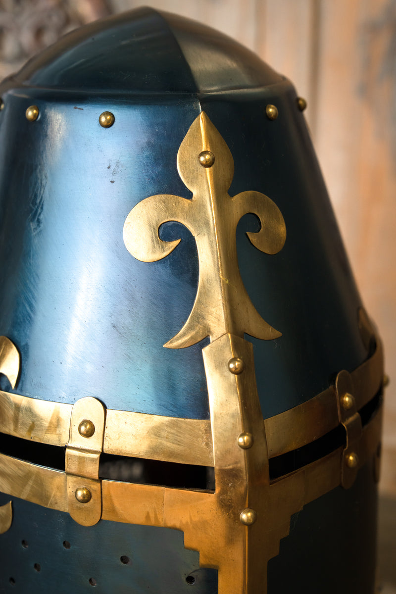 Grande elmo del Germanisches Nationalmuseum, ca. 1375, 1,6 mm